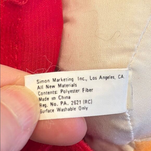 Vintage 1987 Plush 11” Miss Piggy Stuffed Animal Toy Plush - Picture 8 of 8